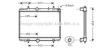 AVA QUALITY COOLING PE2198 Radiator, engine cooling